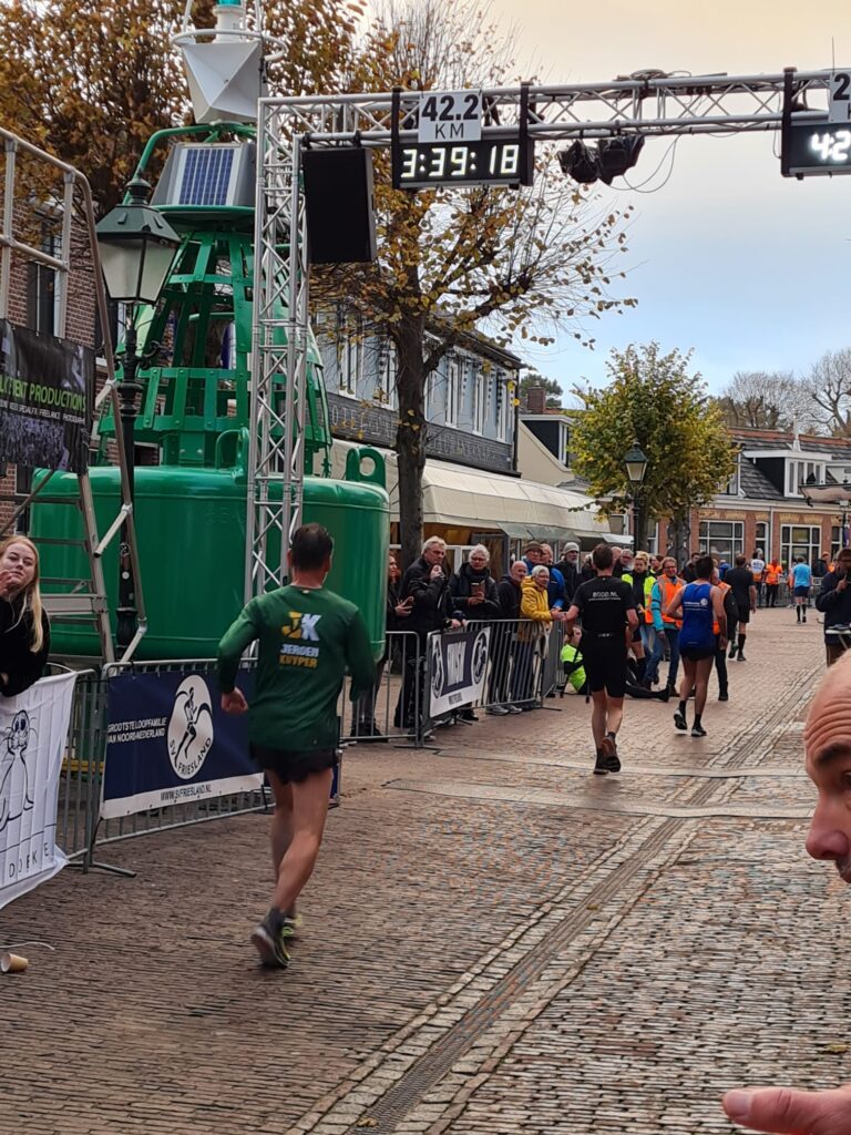 Berenloop bijna bij de finish